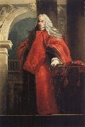 Giovanni Battista Tiepolo Portrait of A Procurator and Admiral From the Dolfin family